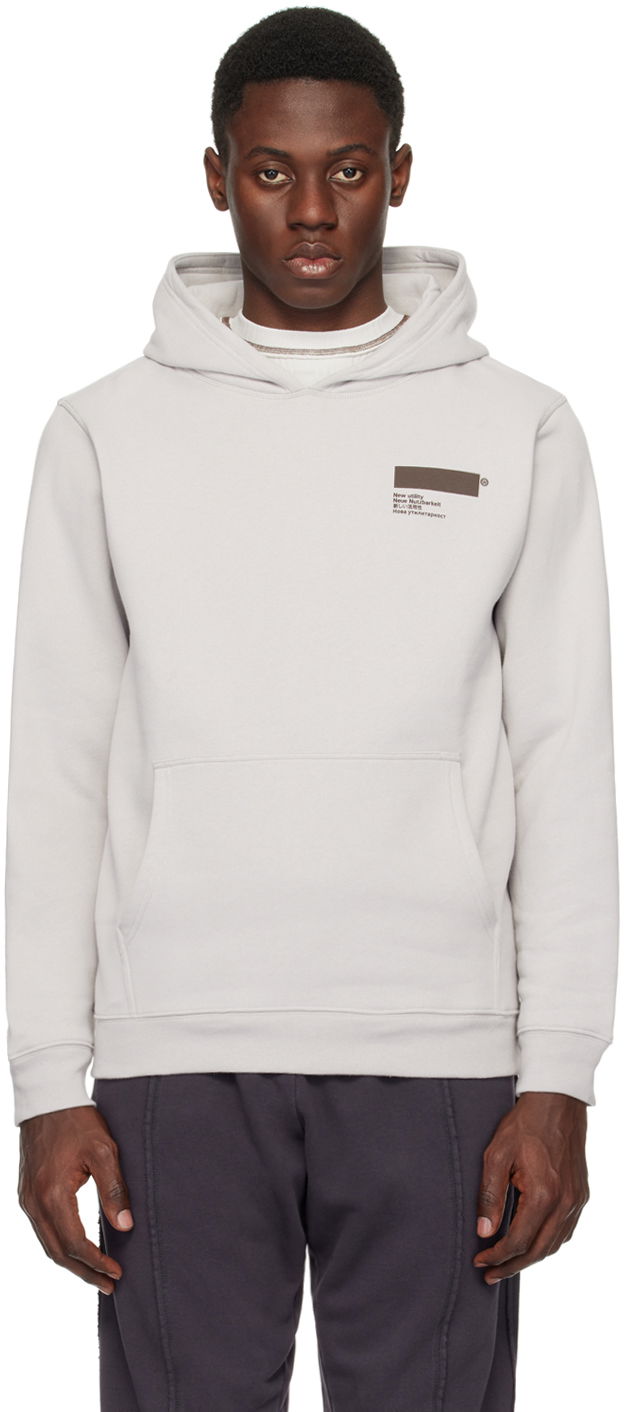 Суитчър AFFXWRKS Standardized Hoodie Сиво | SS24HO01, 0