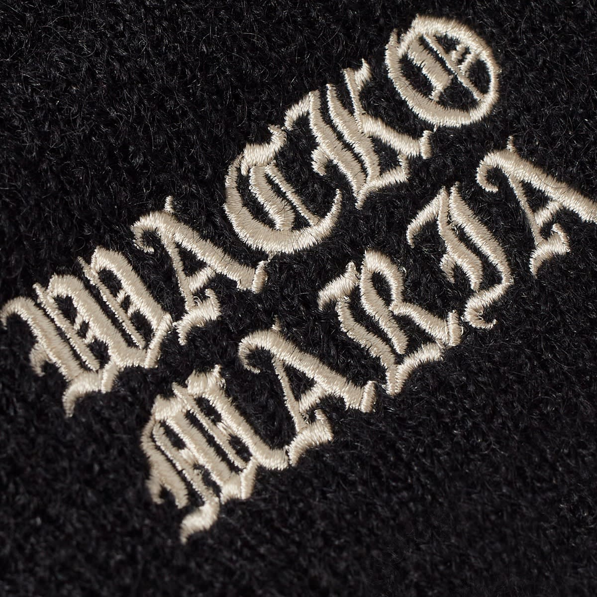 Шапка WACKO MARIA Mohair Knitted Watch Beanie Черно | 23FW-WMA-CP03-BLK, 1