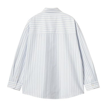 Риза Carhartt WIP Striped Long Sleeve Shirt Бяло | I033839_8, 3