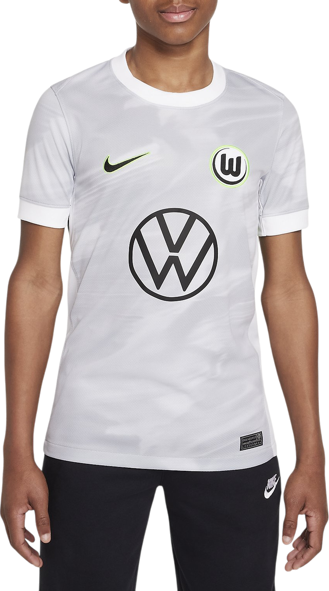 Wolfsburg 2025/26 Stadium Home Kids' Soccer Jersey