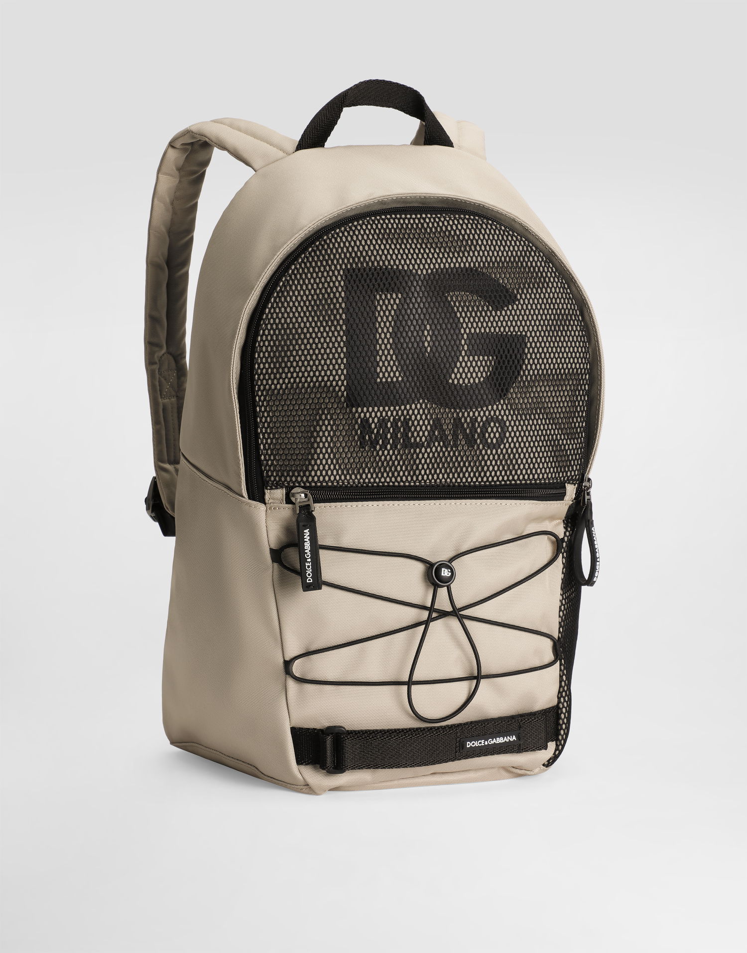 Раница Dolce & Gabbana Dolce & Gabbana Nylon DG Logo Backpack Бежово | EM0144AM4768B150, 1