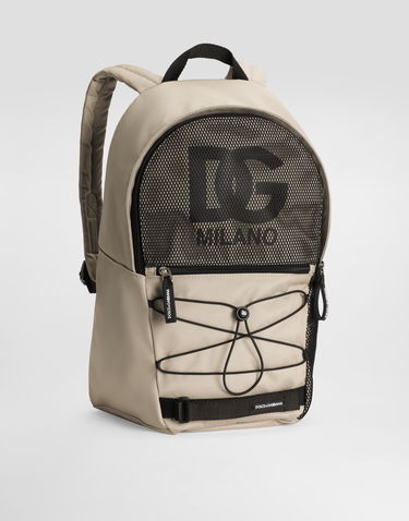 Раница Dolce & Gabbana Dolce & Gabbana Nylon DG Logo Backpack Бежово | EM0144AM4768B150, 1