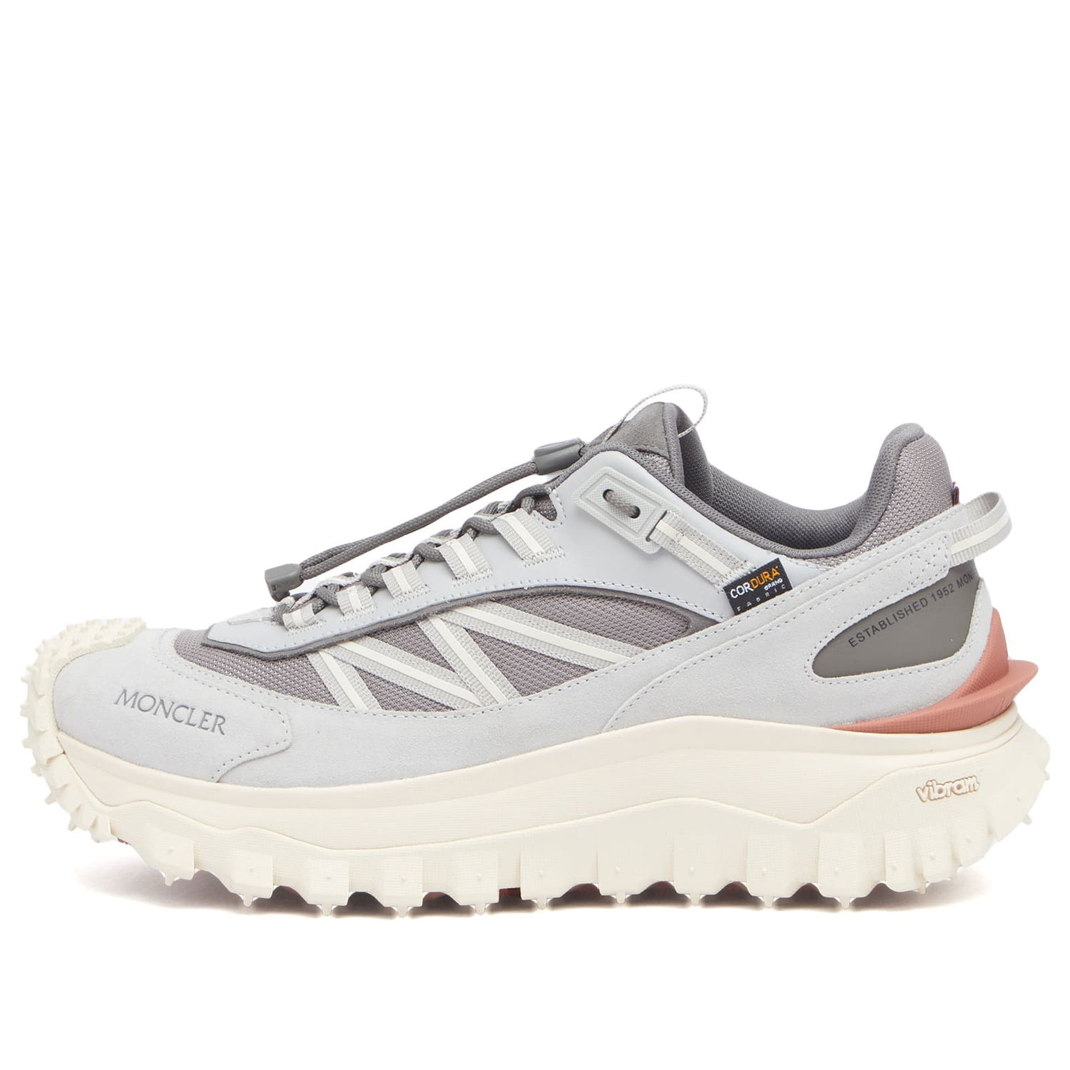 Кецове и обувки Moncler Trailgrip Low Top Сиво | 4M001-M4323-50-91T, 0