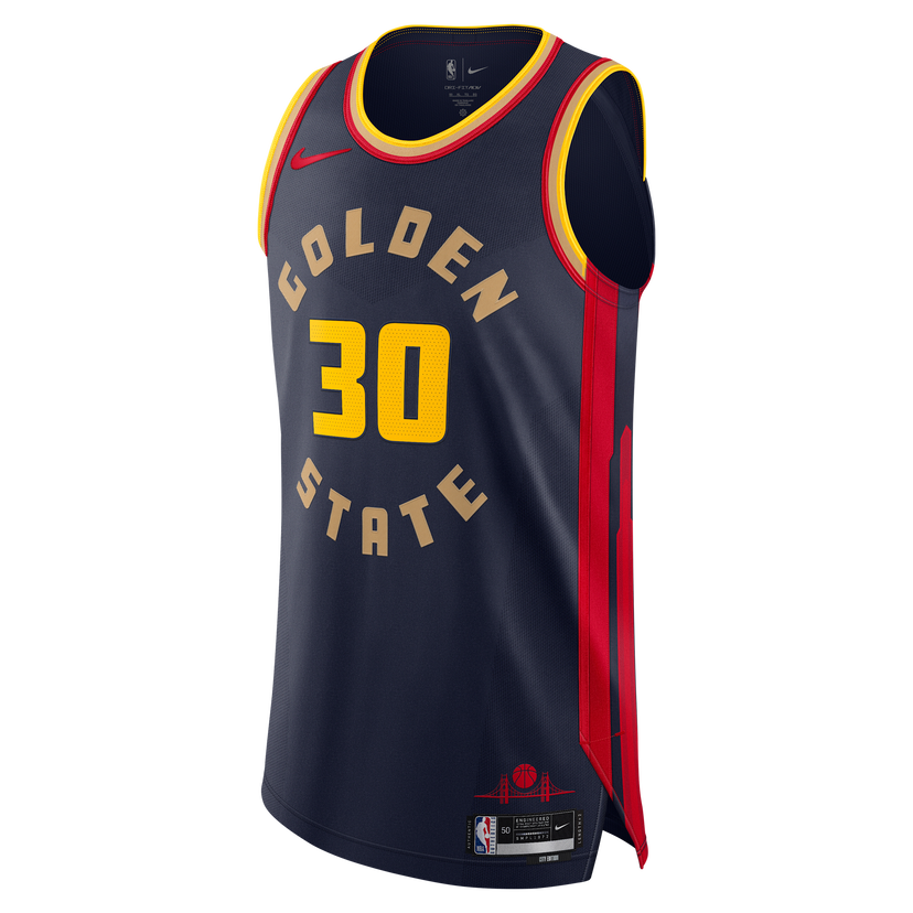 Фланелка Nike Dri-FIT ADV Authentic Stephen Curry Warriors City Edition 2024/25 Jersey Синьо | FQ4465-419