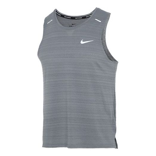 Потник Nike Dri-FIT Breathable Running Vest Сиво | CU5983-084