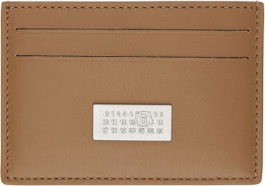 Портфейл Maison Margiela MM6 Maison Margiela Leather Card Holder Кафяво | SA5UI0013 P7258, 0