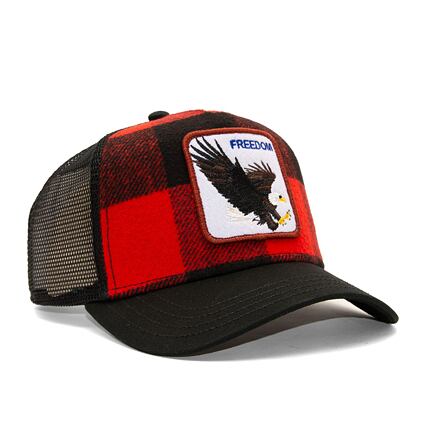 Шапка с козирка Goorin Bros. Goorin Ski Free Freedom Eagle Black / Red Червено | 101-1066-RED, 0