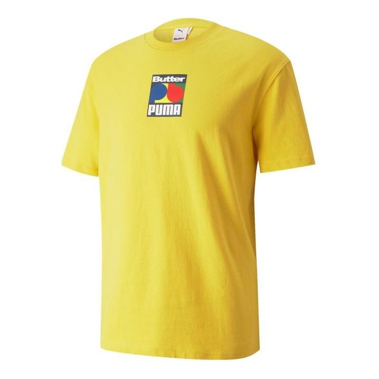 Тениска Puma Goods Graphic T-Shirt Жълто | 534058-85, 0