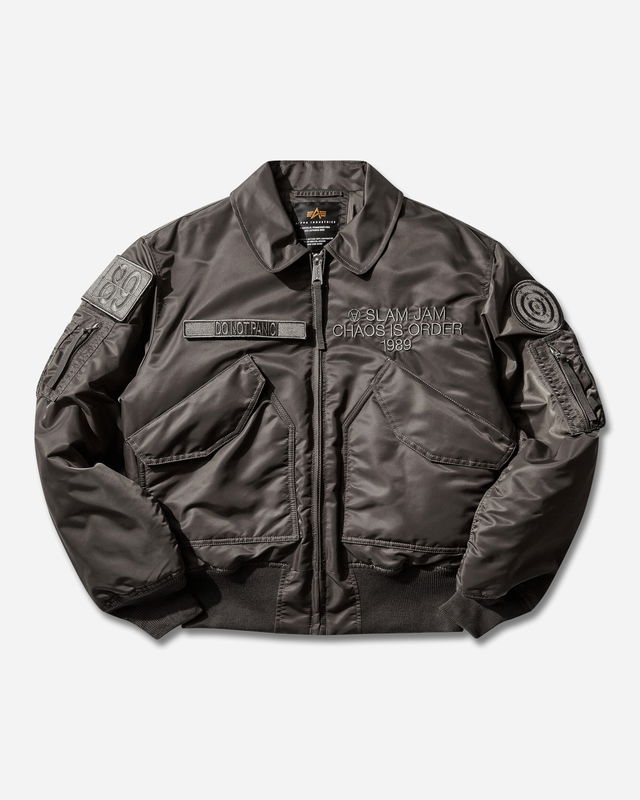 Slam Jam CWU-45 Heritage Chaos Is Order Bomber Jacket