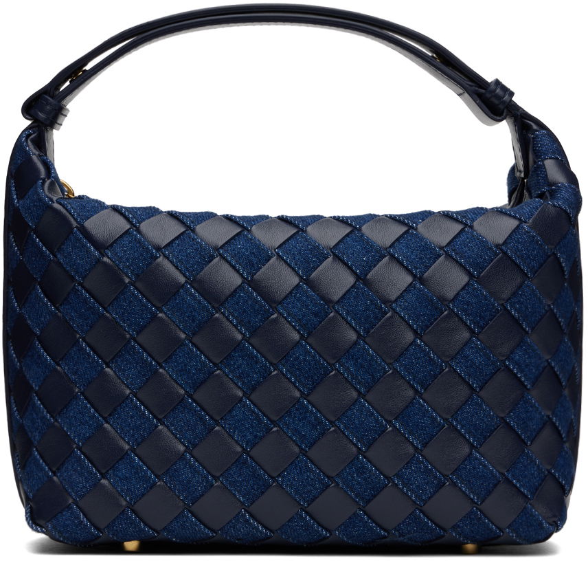 Дамска чанта Bottega Veneta Mini Wallace Bag Тъмно синьо | 796393 V48V1, 0