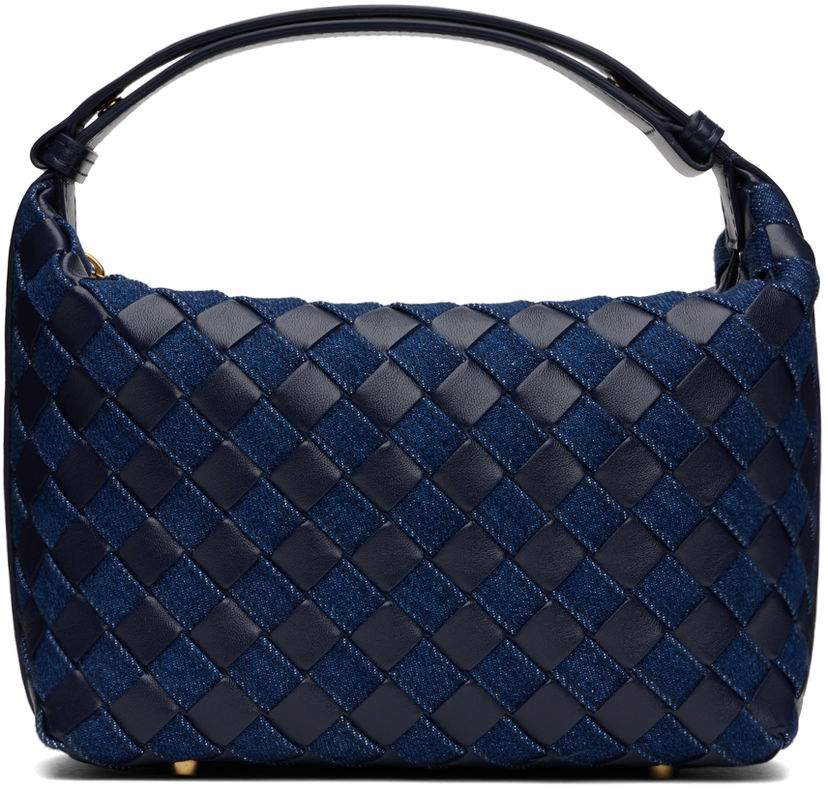 Дамска чанта Bottega Veneta Mini Wallace Bag Тъмно синьо | 796393 V48V1