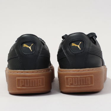 Кецове и обувки Puma Basket Platform Core black / black Черно | 364040 02, 3