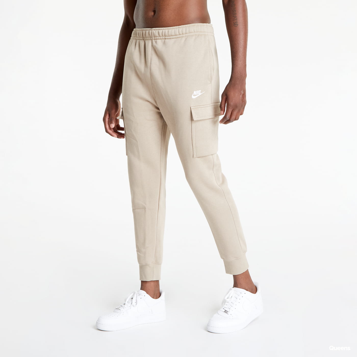 Карго панталони Nike Fleece Cargo Trousers Бежово | cd3129-247, 0