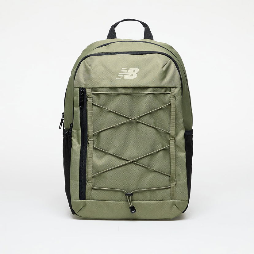 Раница New Balance Heritage Cord Backpack Dark Olivine Universal Зелено | LAB23090DEK