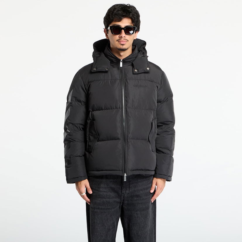 Пухо яке Off-White Diag Arrow Down Jacket Черно | OMED066F25FAB0011010
