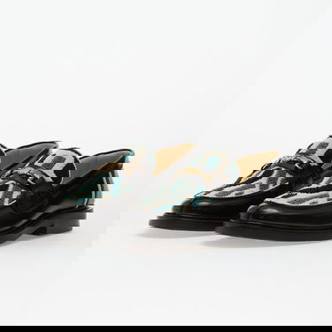 Кецове и обувки Filling Pieces Gowtu Patterned Buckle Loafer Черно | 112411303167130, 5