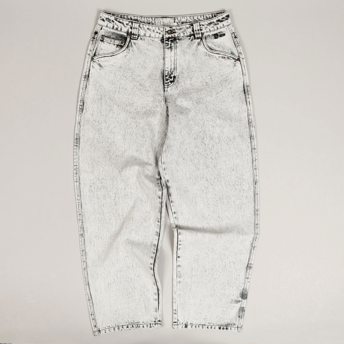 Дънки Dime Classic Baggy Denim Pants Бяло | dimesp2434swht, 1