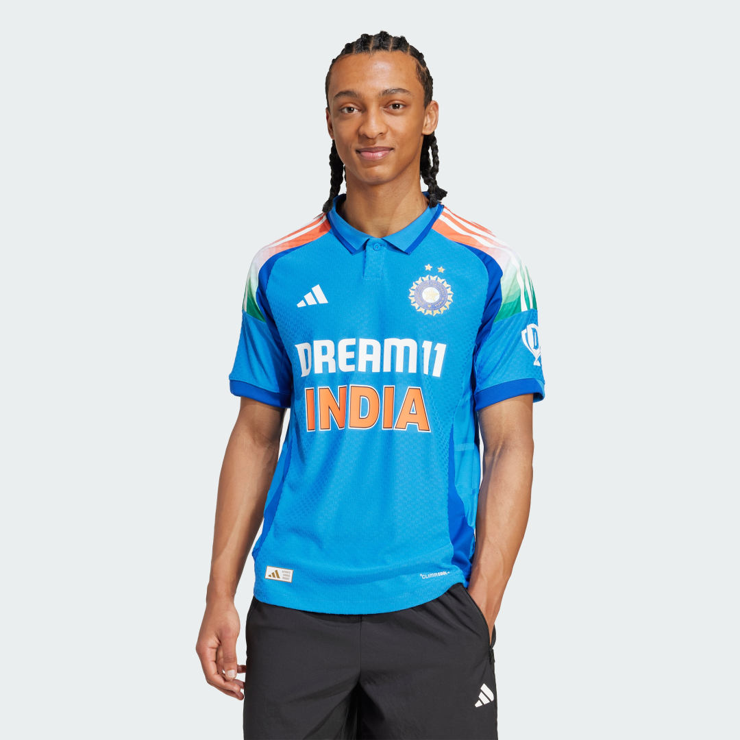 Фланелка adidas Performance India Cricket One Day Jersey Синьо | KC3746, 0