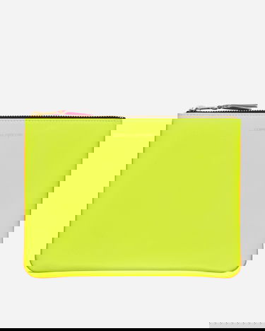 Портфейл Comme des Garçons Super Fluo Pouch Жълто | SA5100SF 4, 0