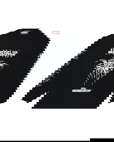 Тениска 032C Workshop Longsleeve T-Shirt Черно | S25-URC-0251-050, 0