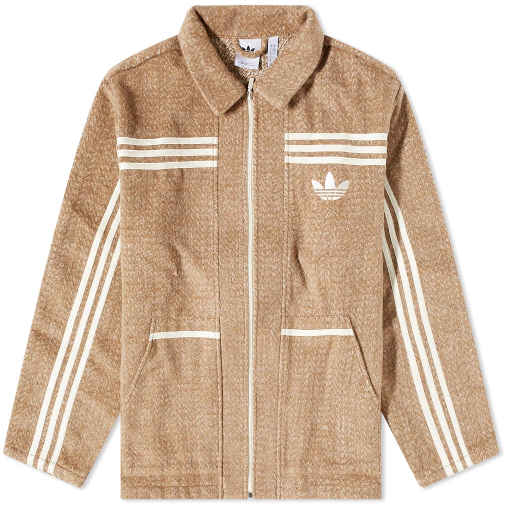 Яке adidas Originals Adicolor 70s Collared Jacket Бежово | IB3424, 0