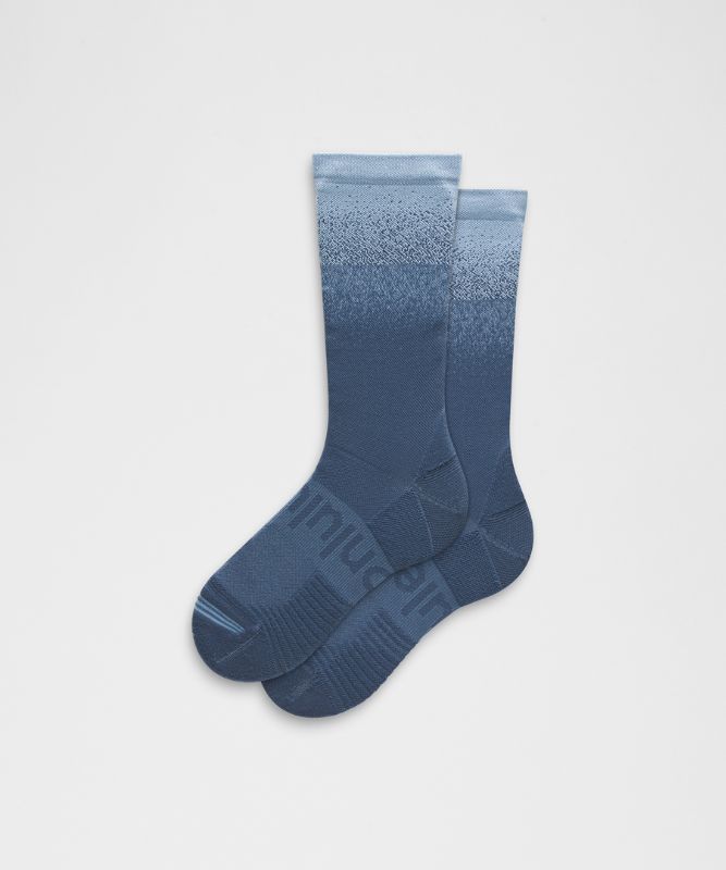 Чорапи lululemon Power Stride Crew Socks Ombre L Синьо | prod20003723, 0
