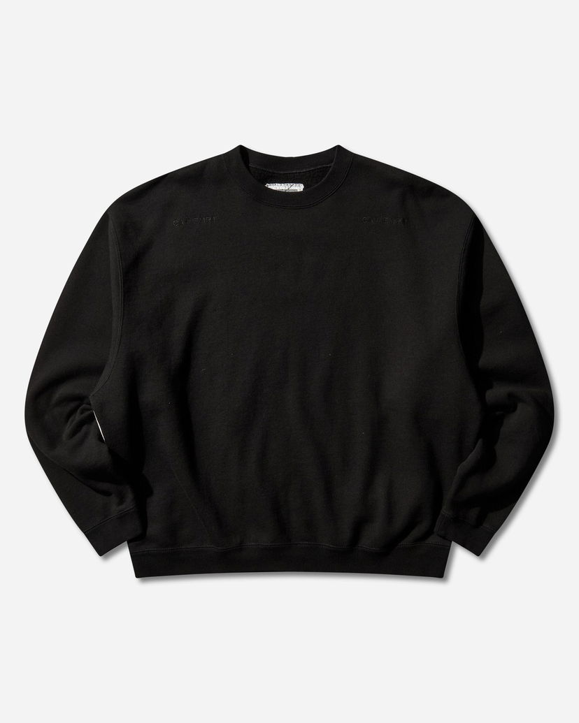 Суитчър Cav Empt Solid Loose Crewneck Sweatshirt Черно | CES28CS12 BLACK