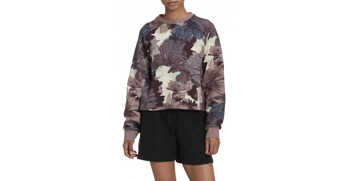 Суитчър adidas Originals Sweatshirt Allover Print Многоцветен | hp0789, 1