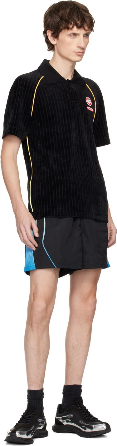 Къси панталони Casablanca Casablanca Gradient Football Shorts Черно | M-AW25-TR-348-01, 3