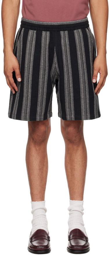 Къси панталони Carhartt WIP Striped Relaxed Fit Shorts Черно | I033692, 0