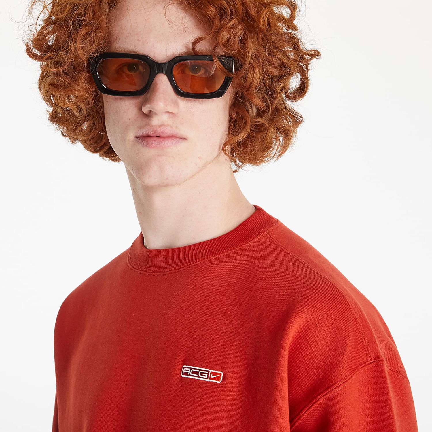 Суитчър Nike ACG Therma-Fit Crew Fleece Червено | DM9941-671, 1