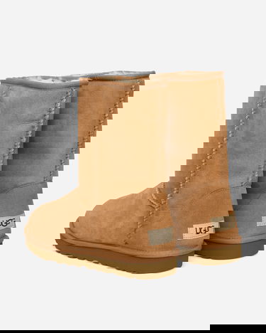 Кецове и обувки UGG Classic Chestnut Кафяво | 5800-CHE, 4