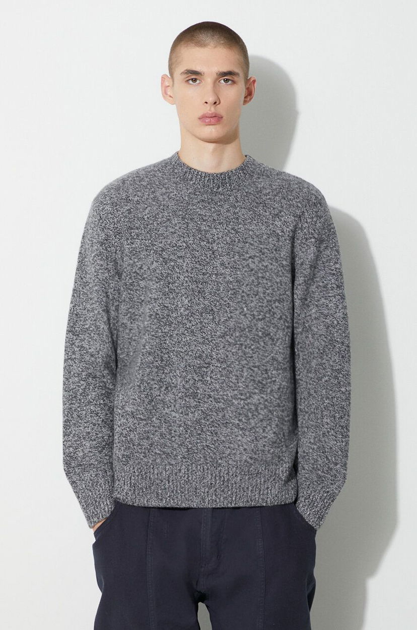 Пуловер A.P.C. Crewneck Sweater Сиво | WOAQC.H23274