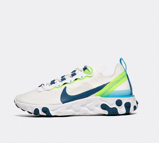 Кецове и обувки Nike React Element 55 Бяло | BQ2728-102, 0