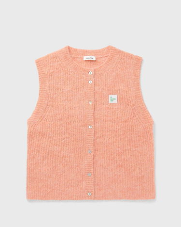 Пуловер American Vintage American Vintage EAST Vest Оранжево
 | EAST19MCE25-PECHES-BLANCHE-CHINE, 0