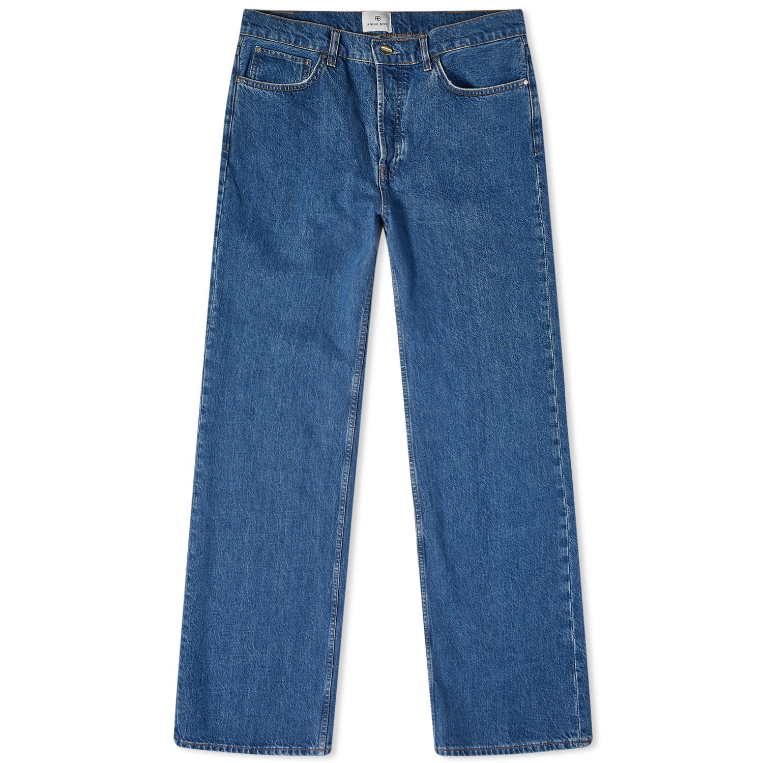 Дънки Anine Bing Hugh Blue Jeans Size Medium Синьо | A-06-1134-418, 1