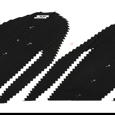 Пуловер Comme des Garçons PLAY Mini Heart Cardigan Черно | AZ N079 051 1, 1