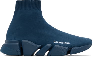 Кецове и обувки Balenciaga Speed LT 2.0 Sneakers "Navy" Тъмно синьо | 617239-W2DB1-4035, 0
