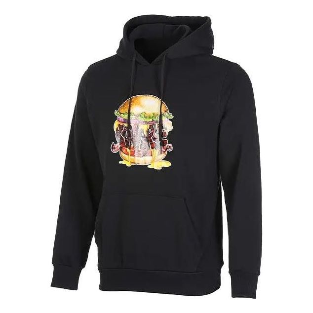Burger Graphic Pullover Hoodie, 0