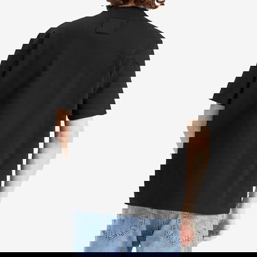 Тениска LANVIN Denim Script Logo T-Shirt Черно | RM-TS0115-J171-P25-10, 3