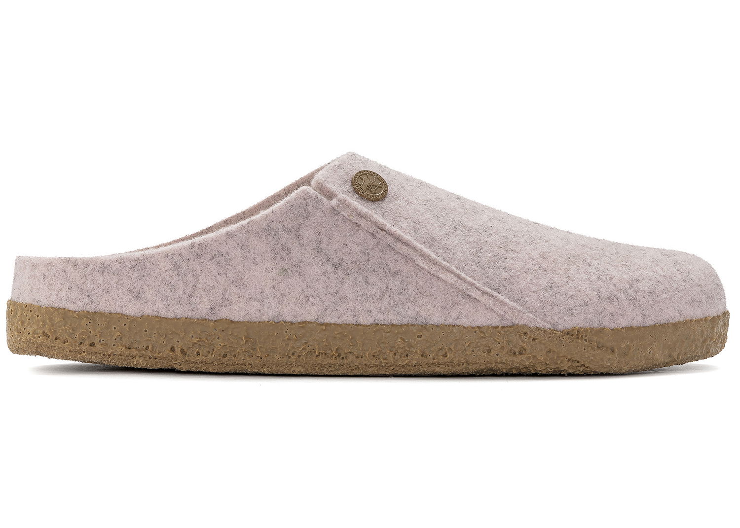 Кецове и обувки Birkenstock Zermatt Shearling Clog Wool Felt Light Rose Бежово | 1023163/1023169, 0