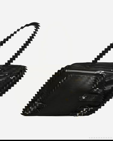 Чанта за пътуване UNDERCOVER Leather Rider's Bag Черно | UC0D6B04 1, 1