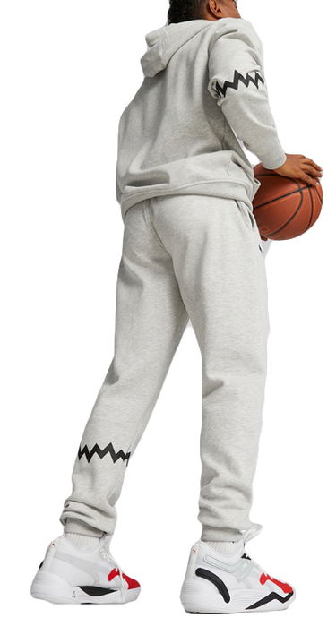 Спортни панталони Puma Hoops Team Sweat Pant Сиво | 676649-03, 1