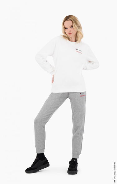 Тениска Champion Crewneck Sweatshirt XL Бяло | 114712-WW001, 3