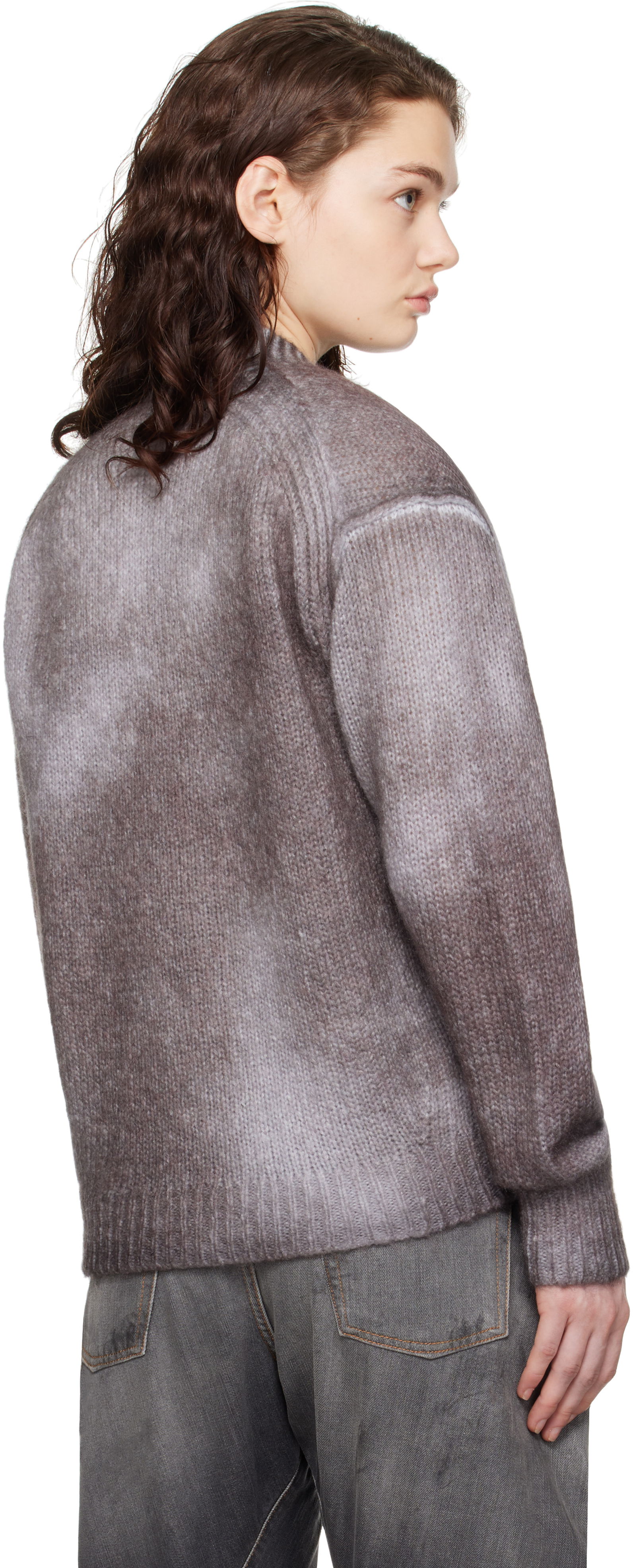 Sprayed Finish Cardigan, 2