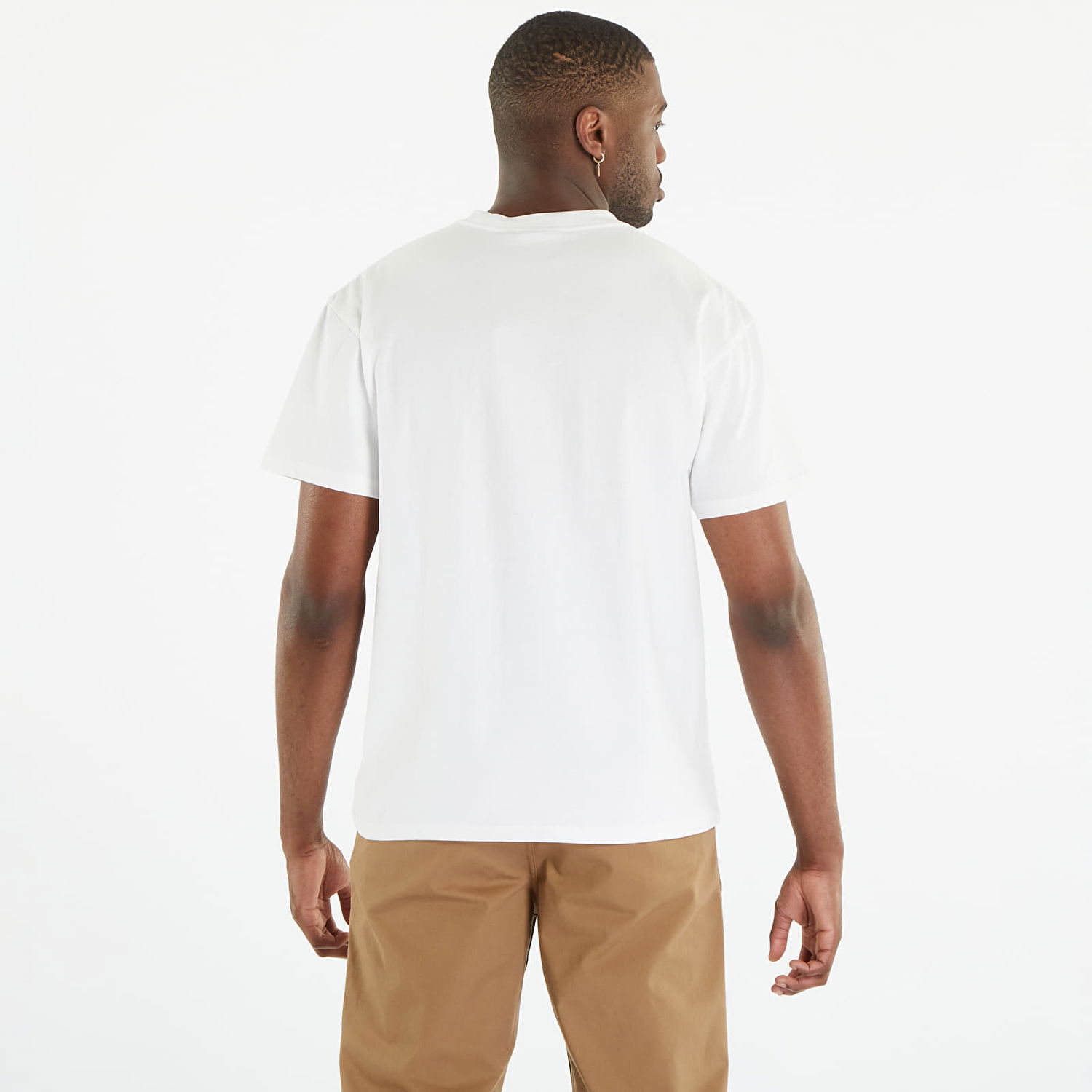 Тениска Carhartt WIP Duster Short Sleeve T-Shirt UNISEX White Garment Dyed Бяло | I030110.02GD, 1