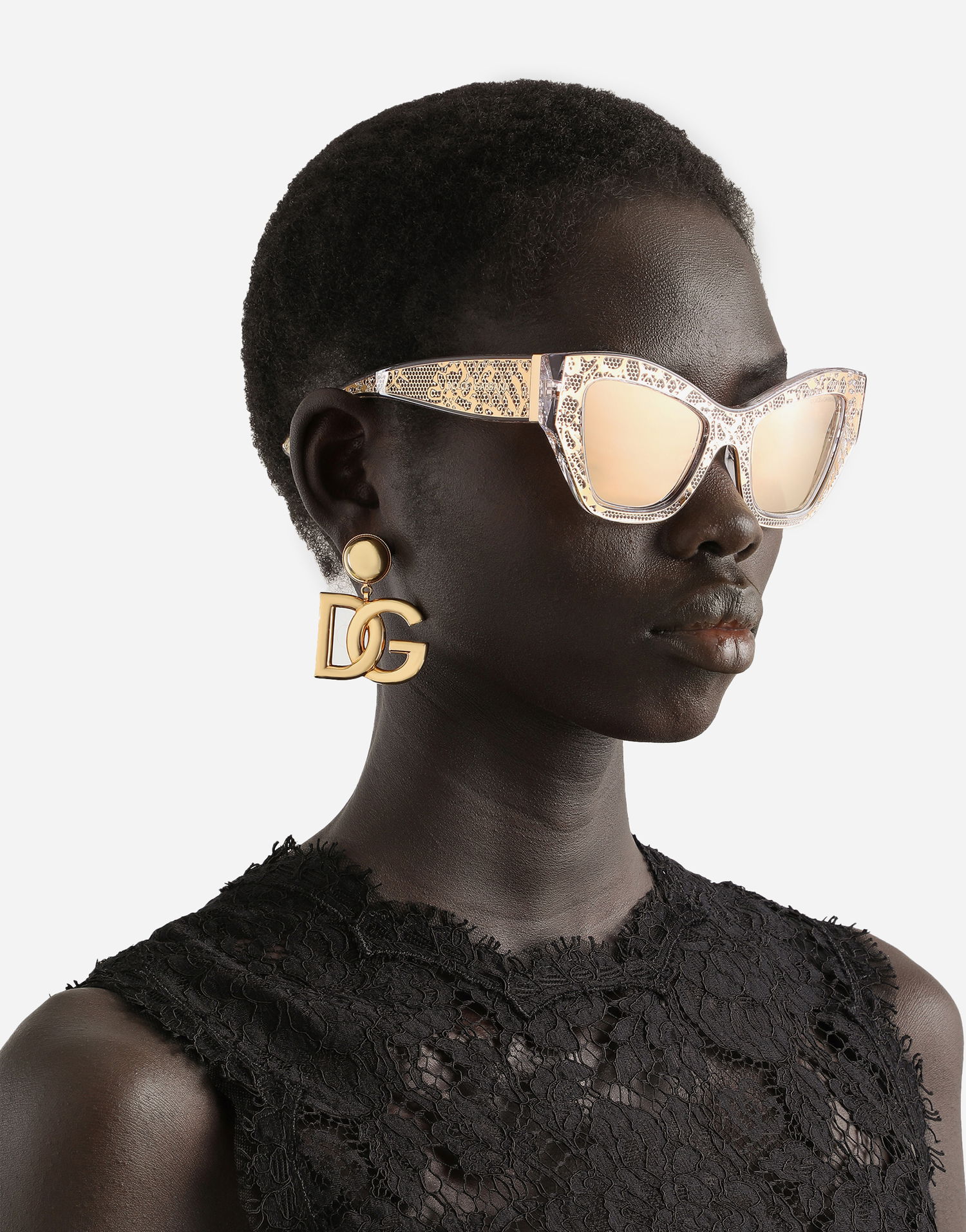 Слънчеви очила Dolce & Gabbana Dolce & Gabbana Dg Lace Sunglasses Жълто | VG4494VP3039V000, 1