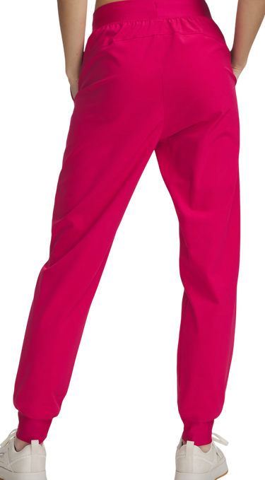 Спортни панталони Under Armour Under Armour UA Rival Hi Rise Woven Pants Розово | 1382727-681, 1