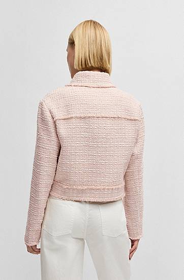 Яке BOSS Tweed Jacket Розово | 50537976, 1