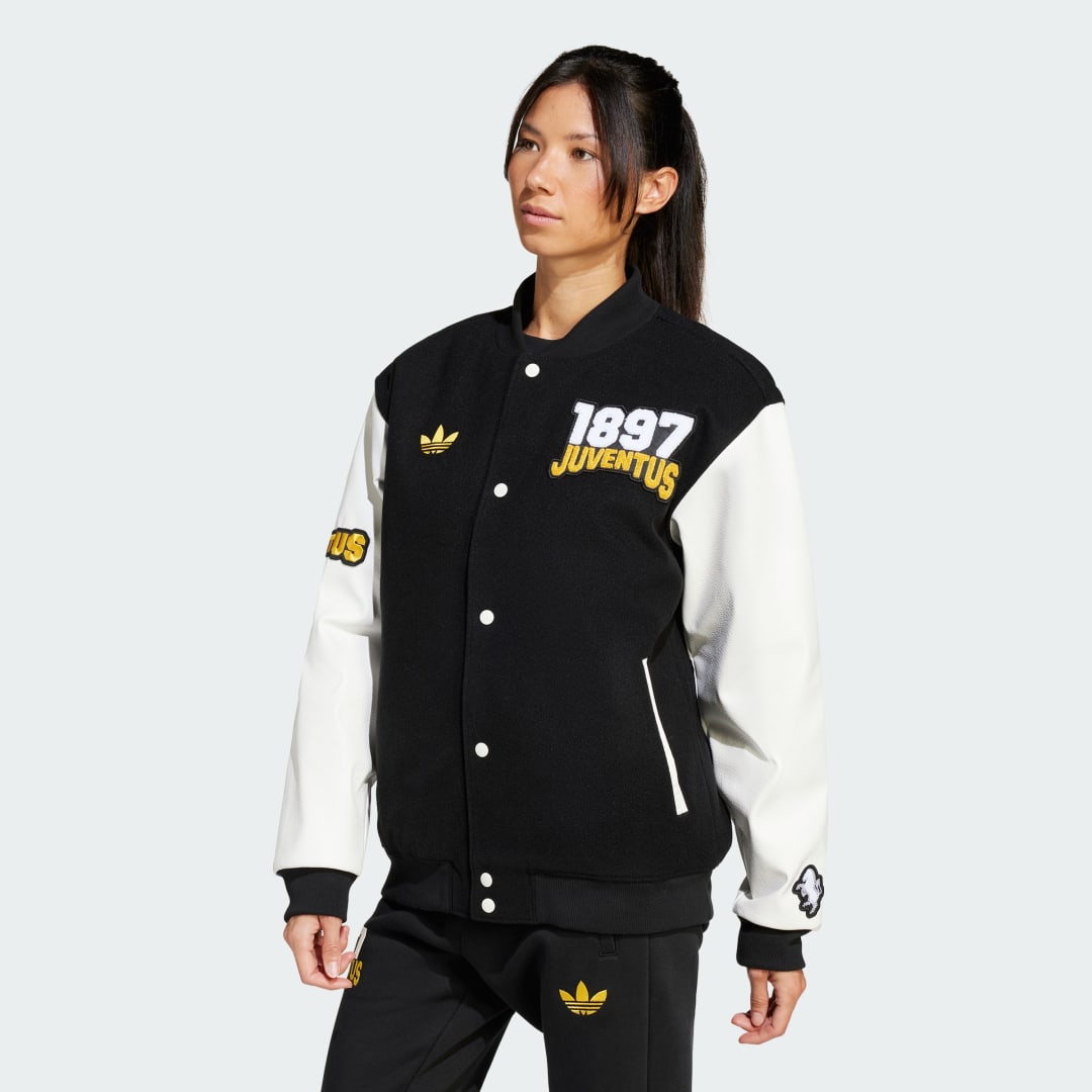 Яке бомбър adidas Performance Juventus VRCT Jacket Черно | JF0451, 0